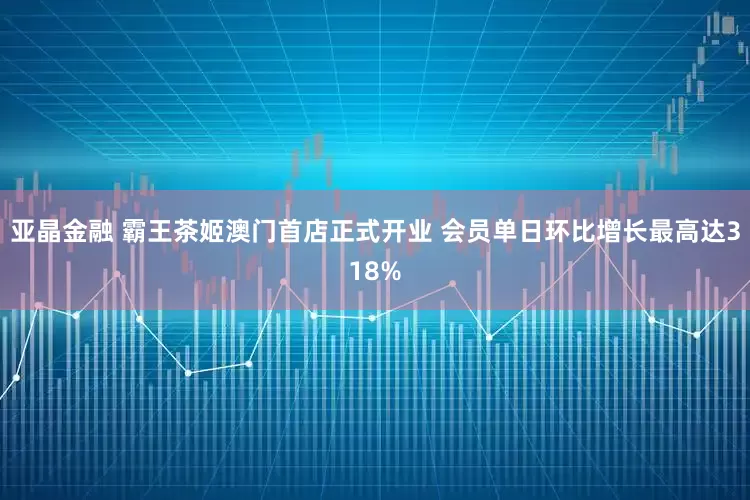 亚晶金融 霸王茶姬澳门首店正式开业 会员单日环比增长最高达318%